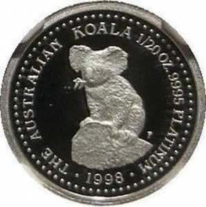  5 долларов 1998-1999 годов, Австралийская коала, фото 2 