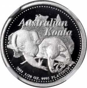  5 долларов 2001 года, Две коалы на фоне Австралии, фото 2 