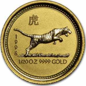  5 долларов 1998 года, Год тигра, фото 2 
