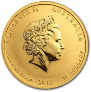  50 долларов 2012 года, Год дракона - маска дракона - цветная, фото 1 