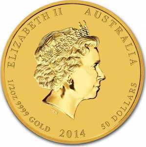  50 долларов 2014 года, Год лошади - цветная, фото 1 