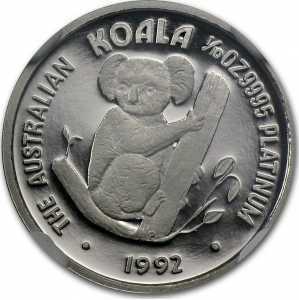 15 долларов 1992-1993 годов, Австралийская коала, фото 2 