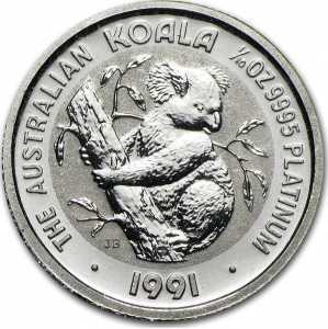  15 долларов 1990-1991 годов, Австралийская коала, фото 2 