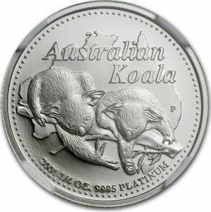  25 долларов 2001 года, Австралийская коала, фото 2 