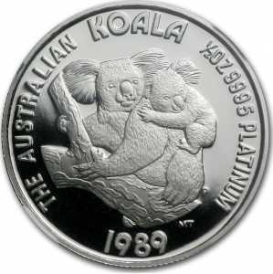  50 долларов 1989-1990 годов, Австралийская коала, фото 2 