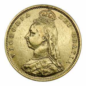  1/2 Фунт 1892 года, полусоверен, фото 1 