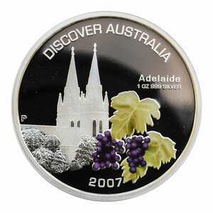  1 доллар 2007 года, Аделаида, фото 1 