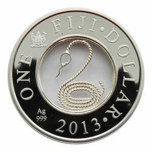  1 Доллар 2013 года, Год Змеи, фото 2 