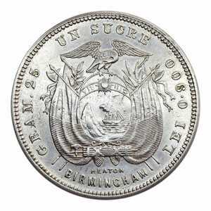  1 Сукре 1884 года, Регулярный выпуск, фото 2 