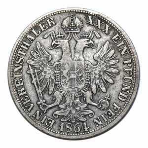  1 талер 1864 года, Регулярный выпуск, фото 2 