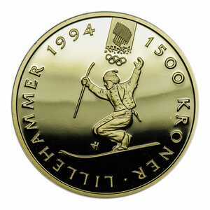 1500 Крона 1994 года, Олимпиада Лилихаммер, фото 2 
