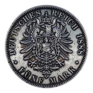  5 марок 1888 года, Регулярный выпуск/Пруссия, фото 2 