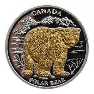  10 Долларов 2004 года, Полярный медведь, фото 1 