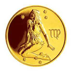 50 рублей 2003 год (золото, Дева), фото 2 