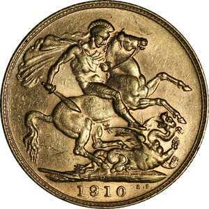  1 соверен 1902-1910г, Регулярный выпуск, фото 2 