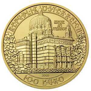  100 Евро 2005 года, Венский модерн - Церковь Ам-Штайнхоф, фото 1 
