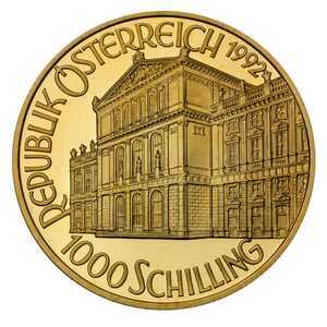  1000 Шиллингов 1992 года, Иоганн Штраус, фото 1 