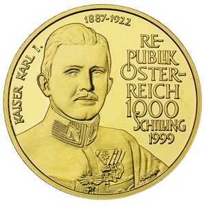  1000 Шиллингов 1999 года, Карл 1, фото 1 