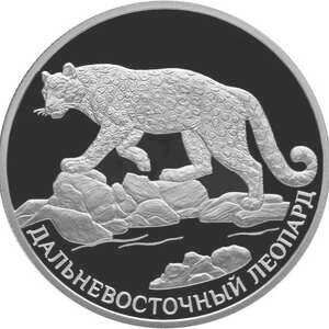  2 рубля 2019 года, Дальневосточный леопард, фото 2 