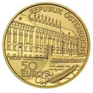  50 Евро 2005 года, Людвиг ван Бетховен, фото 1 