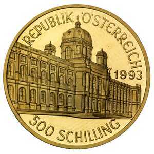  500 Шиллингов 1993 года, Музей истории искусств в Вене, фото 1 