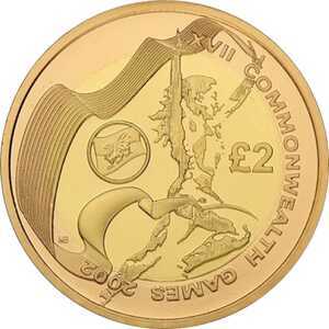  2 фунта 2002г, XVII Игры Содружества, Уэльс, фото 2 