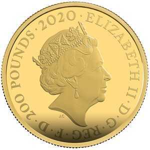  200 фунтов 2020г, Джеймс Бонд, агент 007 - 0 Bond, James Bond, фото 1 