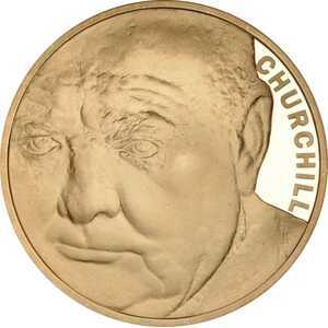  5 фунтов 2015г, 50 лет со дня смерти сэра Уинстона Черчилля, фото 2 