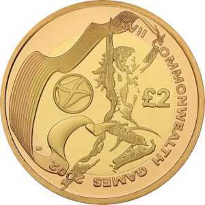  2 фунта 2002г, XVII Игры Содружества, Шотландия, фото 2 