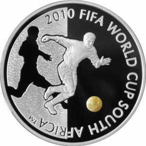  100 Тенге 2009 года, Чемпионат мира по футболу в ЮАР 2010, фото 2 