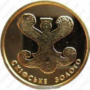  2 гривны 2008 года, Скифское золото (богиня Апи), фото 2 