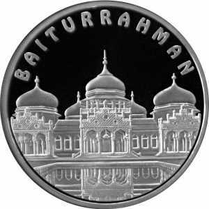 100 Тенге 2006 года, Мечеть Байтуррахман, фото 2 