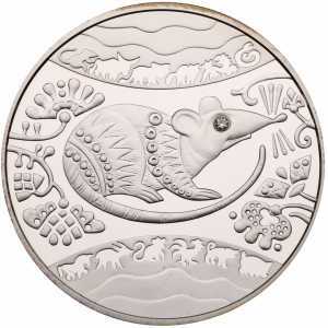  5 гривен 2008 года, Год Крысы, фото 2 