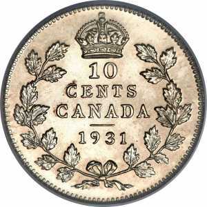  10 центов 1920 - 1936 годов, фото 2 