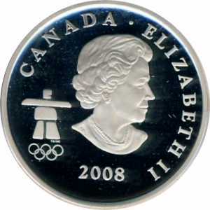  25 центов 2008 года, Ванкувер 2010 - Бобслей, фото 1 