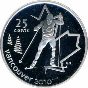  25 центов 2009 года, Ванкувер 2010 - Лыжные гонки, фото 2 