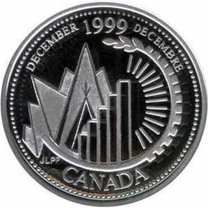 25 центов 1999 года, Это Канада, фото 2 