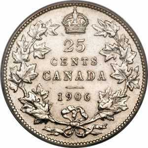  25 центов 1902 - 1909 годов, фото 2 