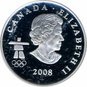  25 центов 2008 года, Ванкувер 2010 - Фигурное катание, фото 1 