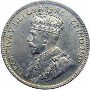  25 центов 1920 - 1936 годов, фото 1 