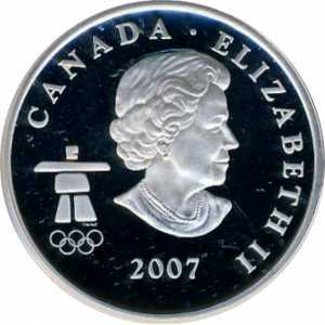  25 центов 2007 года, Ванкувер 2010 - Хоккей, фото 1 