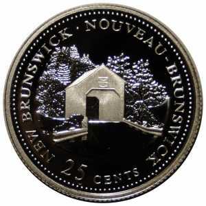  25 центов 1992 года, Новый Бронсвик, фото 2 