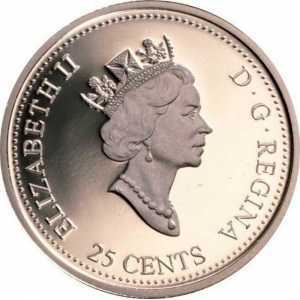  25 центов 1999 года, Авиасообщение с севером, фото 1 