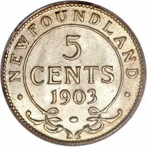  5 центов 1903 - 1908 годов, фото 2 