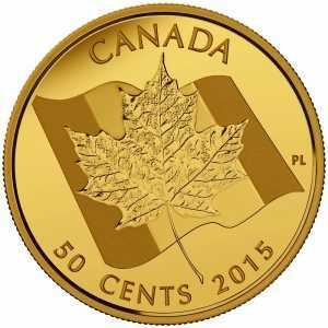  50 центов 2015 года, Кленовый лист, фото 2 