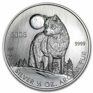  1 доллар 2006 года, Волк, фото 2 