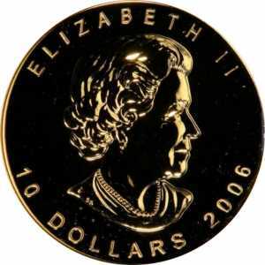  10 долларов 2006 года, Кленовый лист, фото 1 