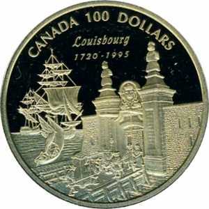  100 долларов 1995 года, Луисбург, фото 2 