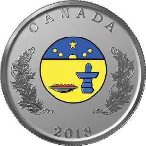  25 центов 2018 года, Нунавут, фото 2 