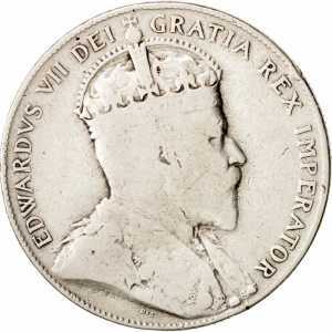  50 центов 1904 - 1909 годов, фото 1 